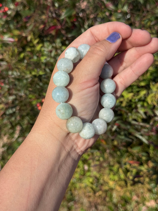 Aquamarine bracelet