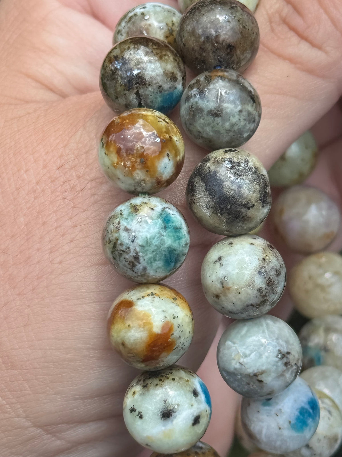 Green sodalite bracelet