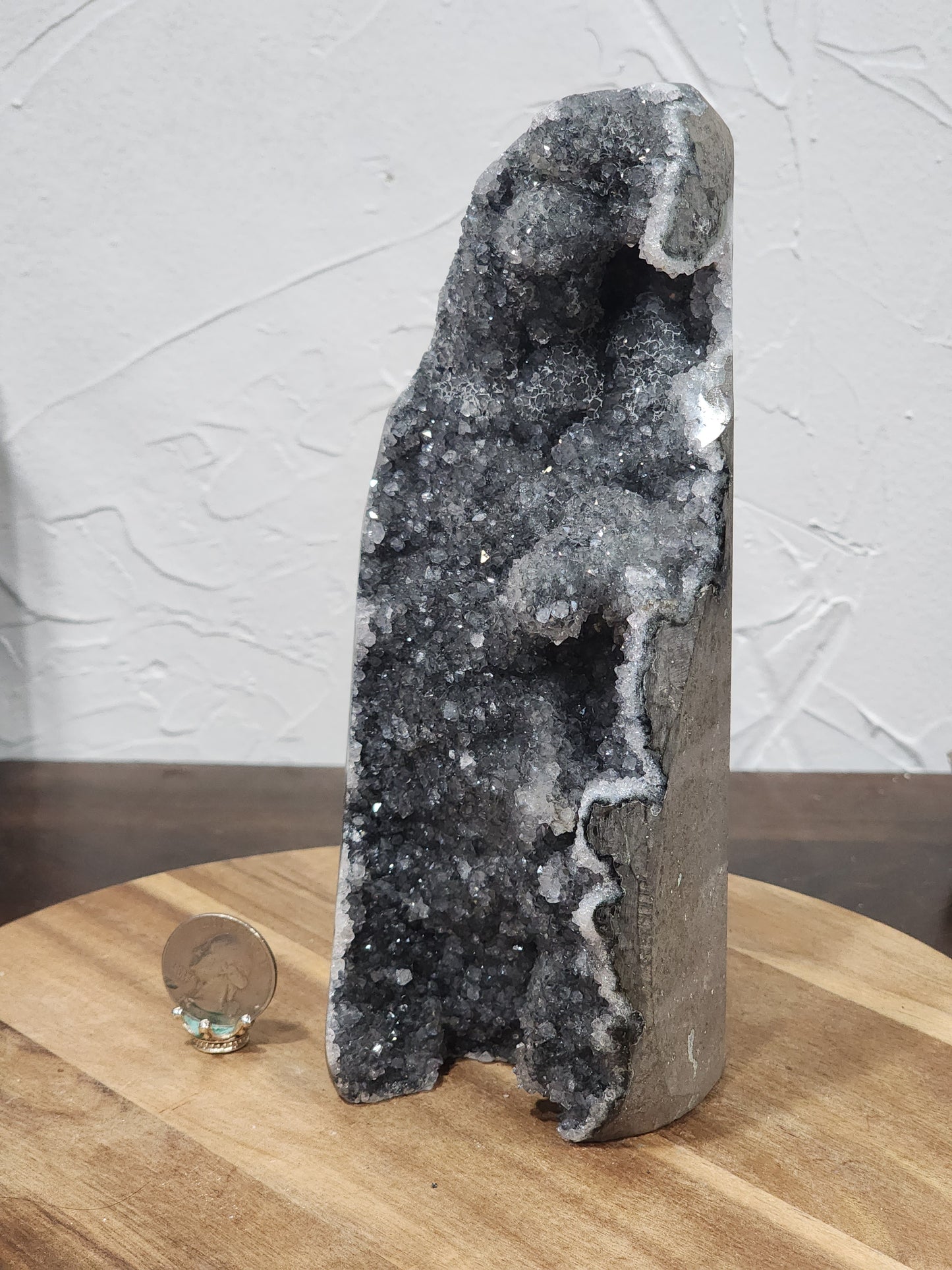 Amethyst base cut