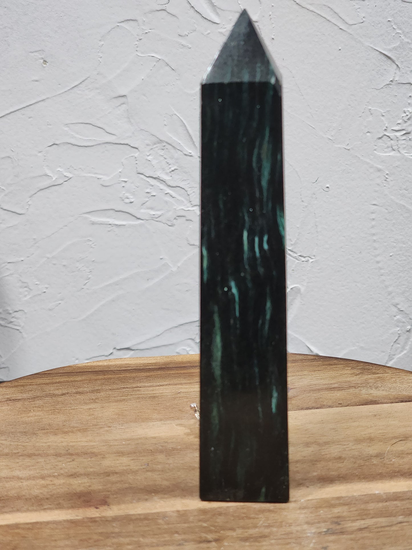 Green mica tower