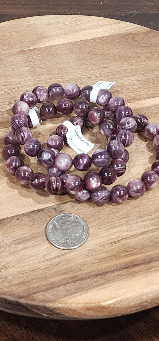 Lepidolite bracelet