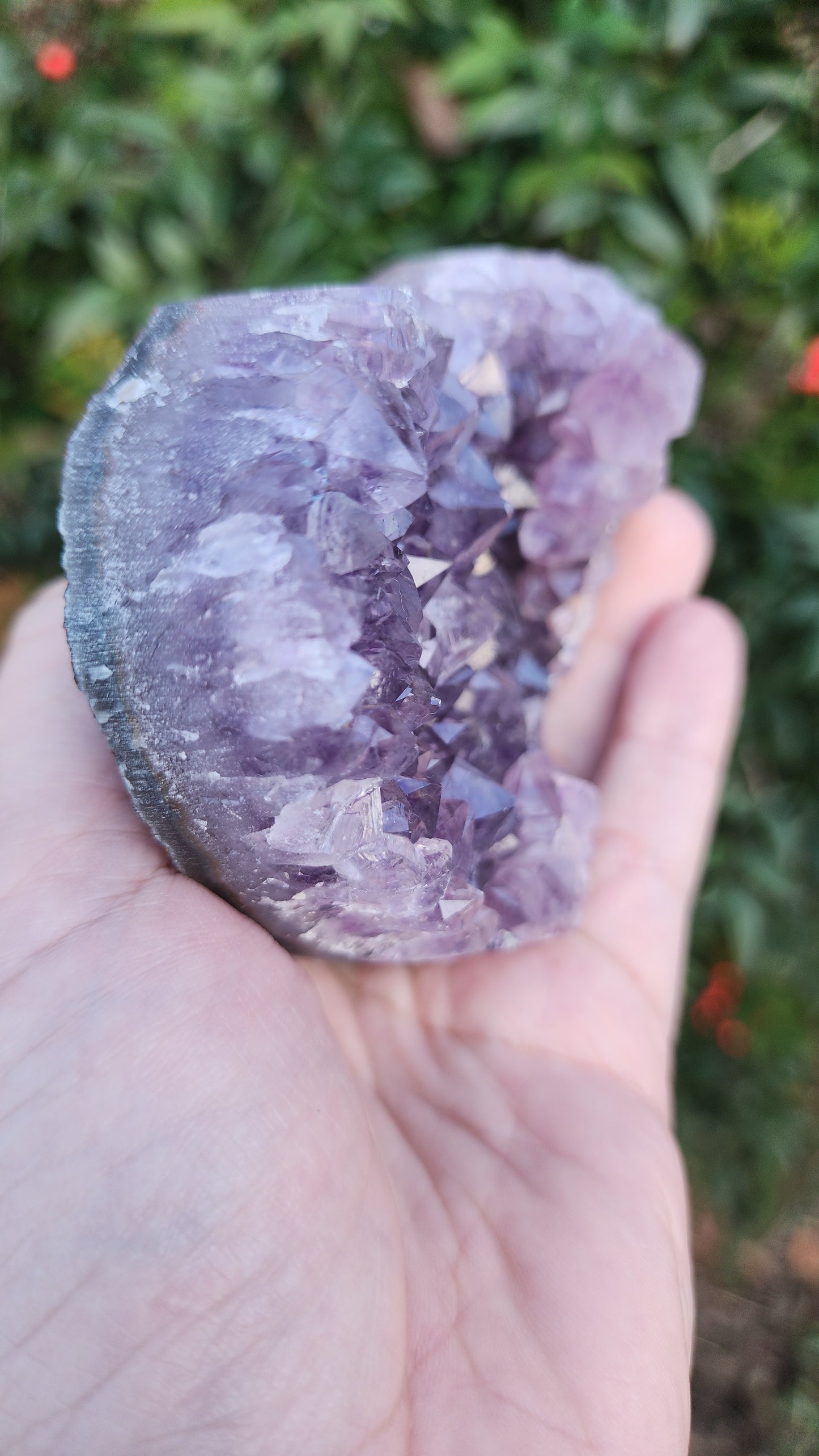 Amethyst heart