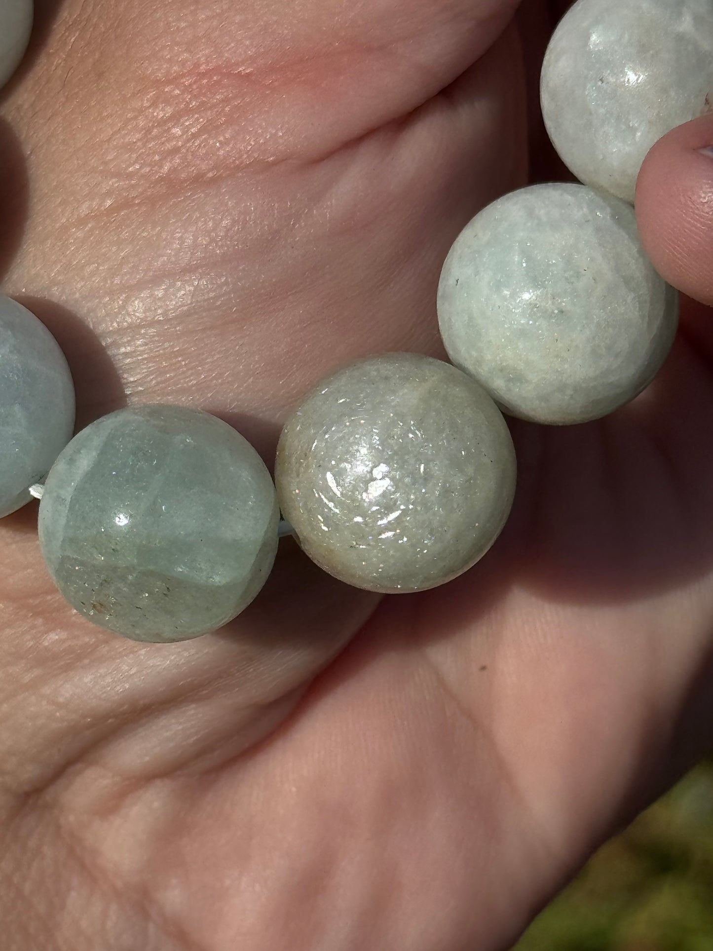 Aquamarine bracelet