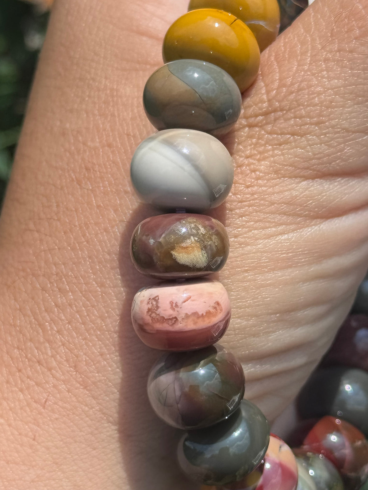 Alashan Agate bracelet