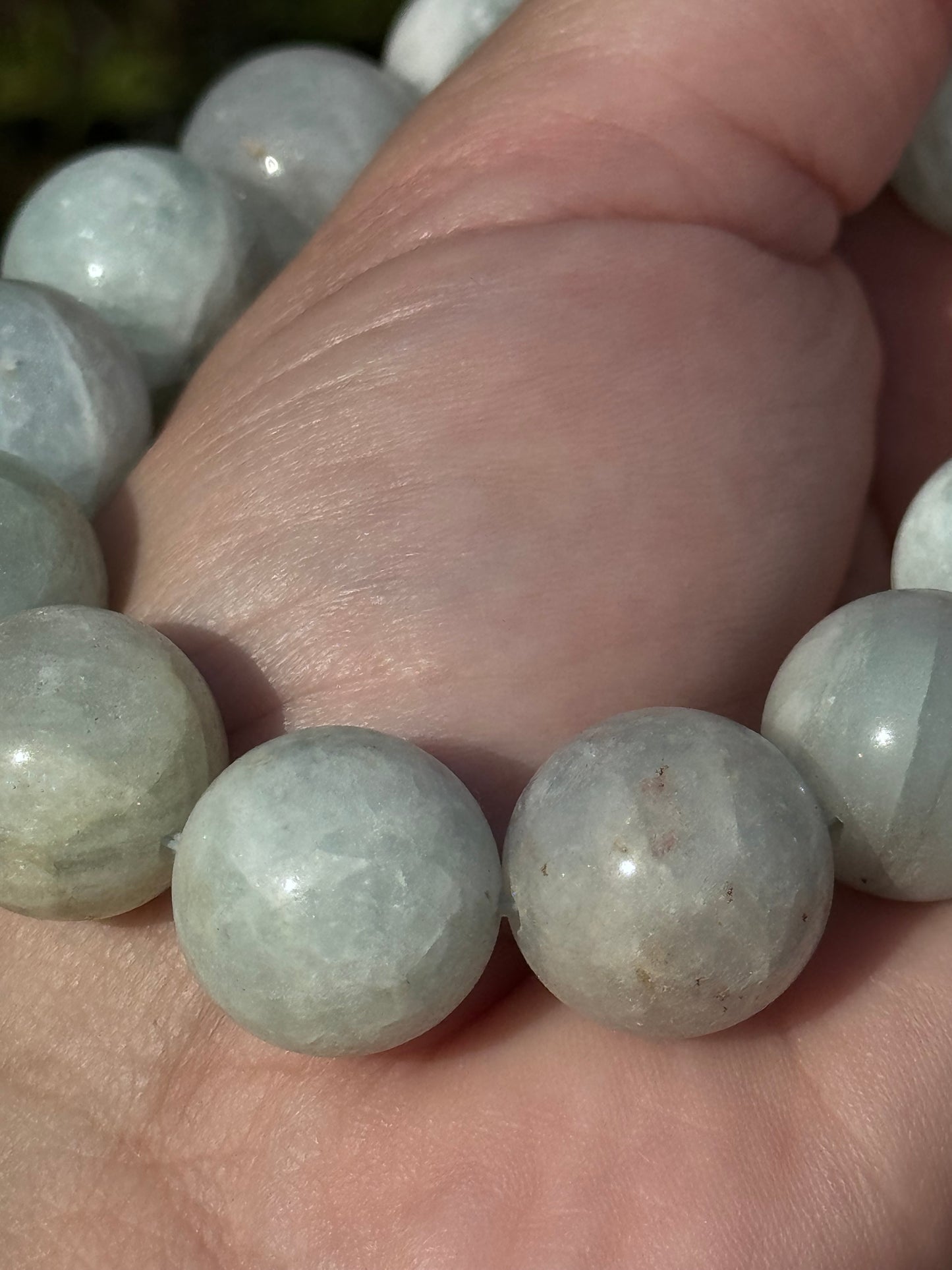 Aquamarine bracelet
