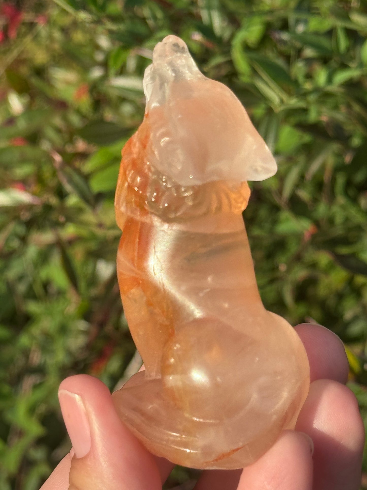 Fire Quartz Wolf