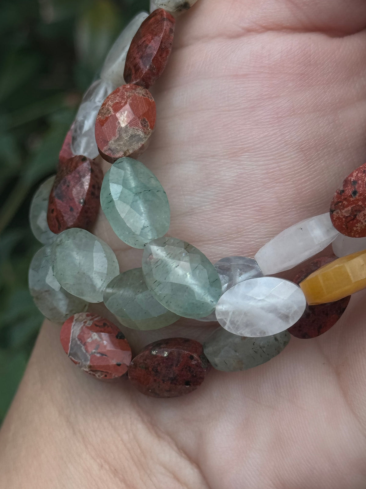 Mix faceted bracelet