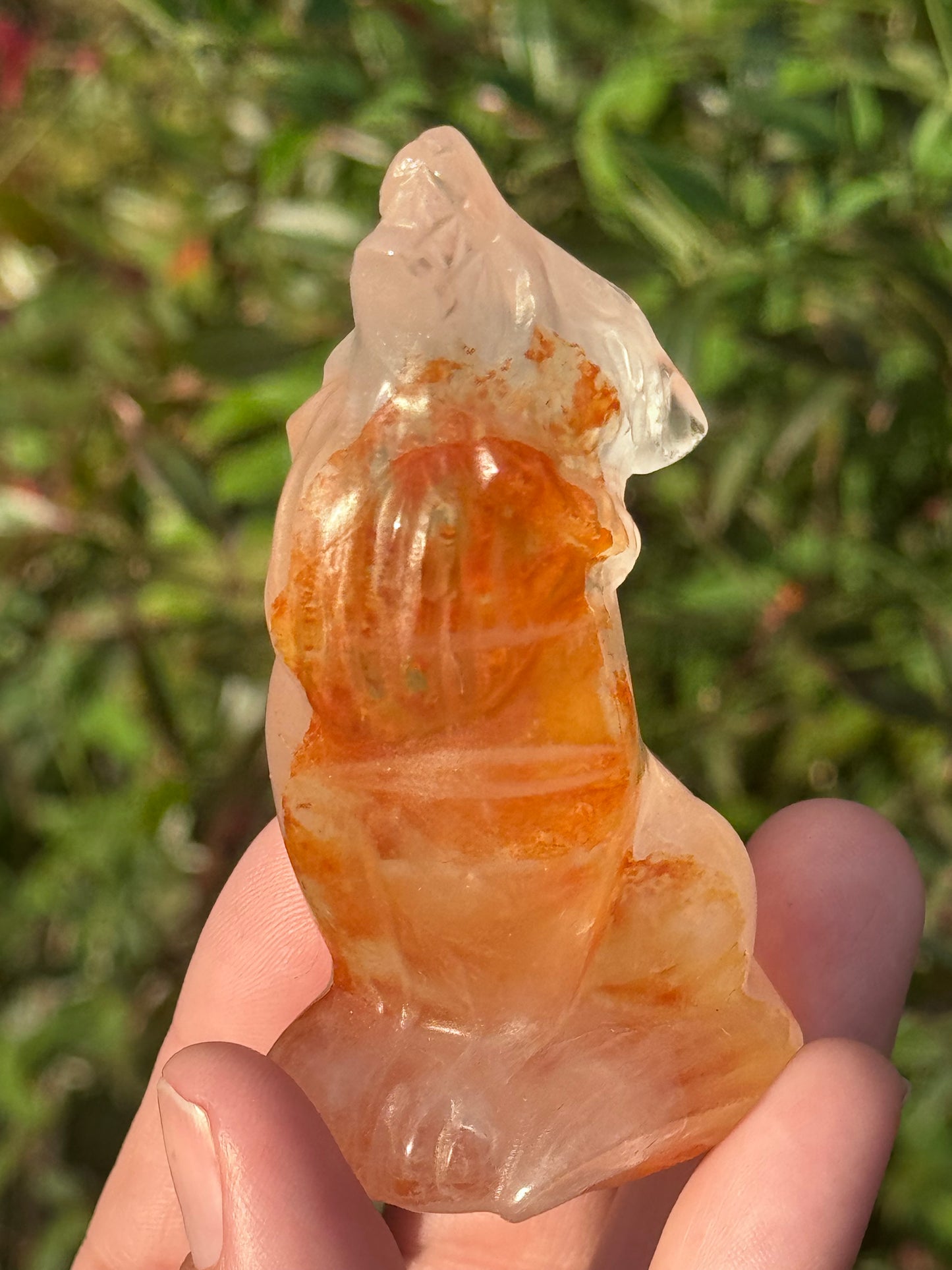Fire Quartz Wolf