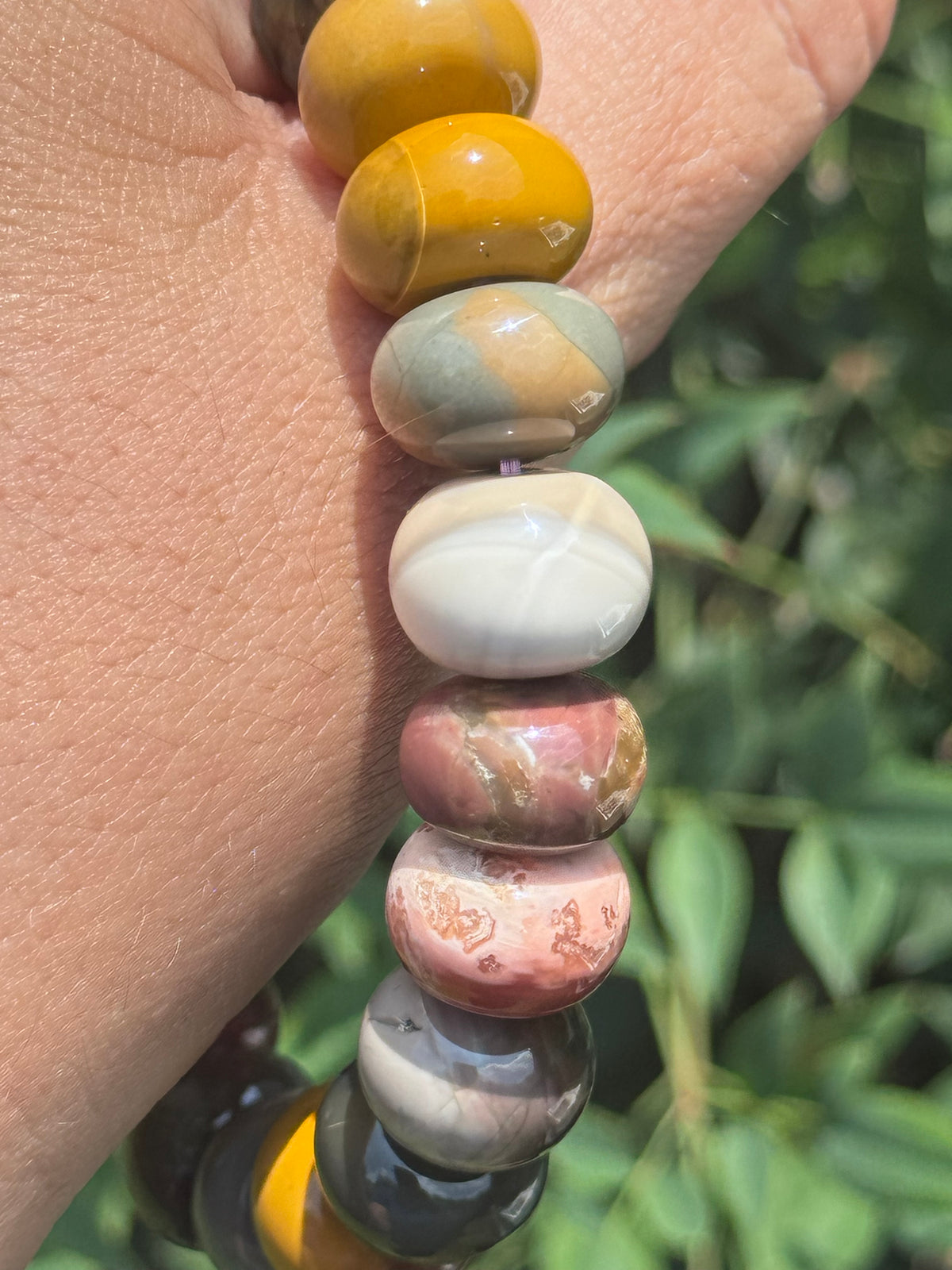 Alashan Agate bracelet