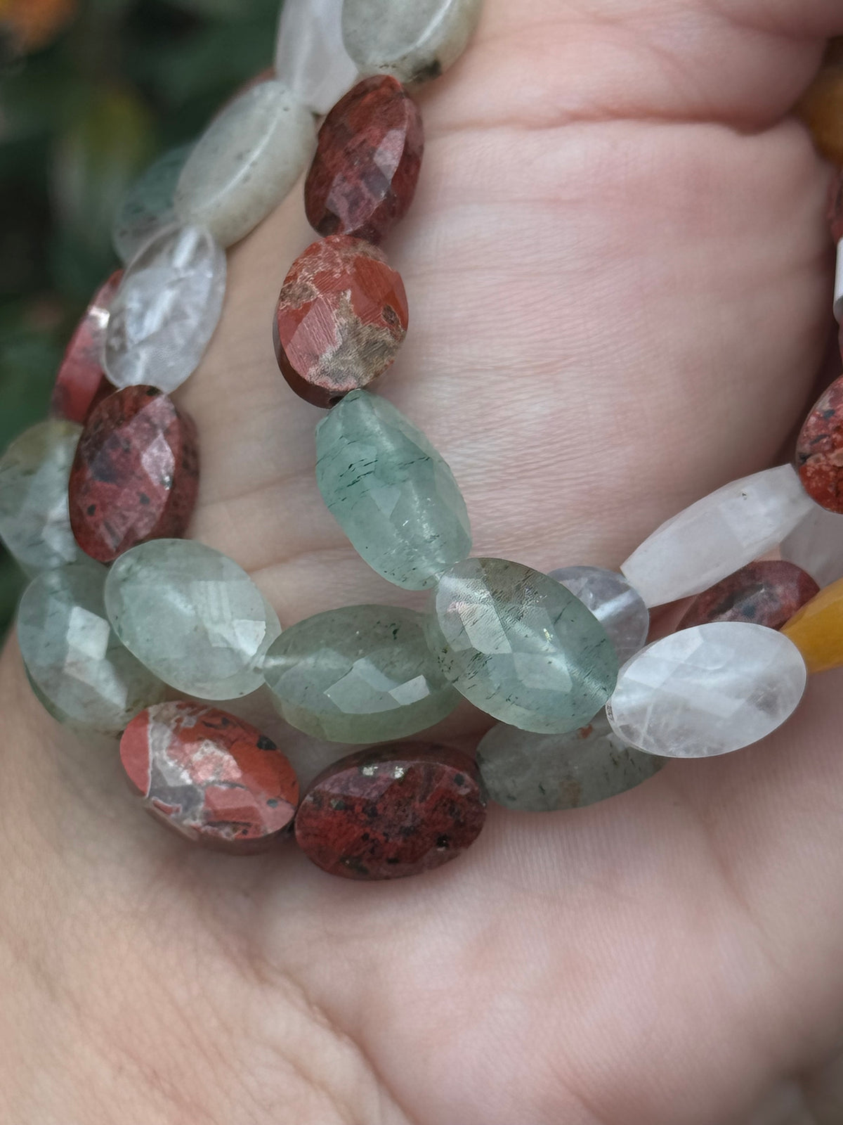 Mix faceted bracelet