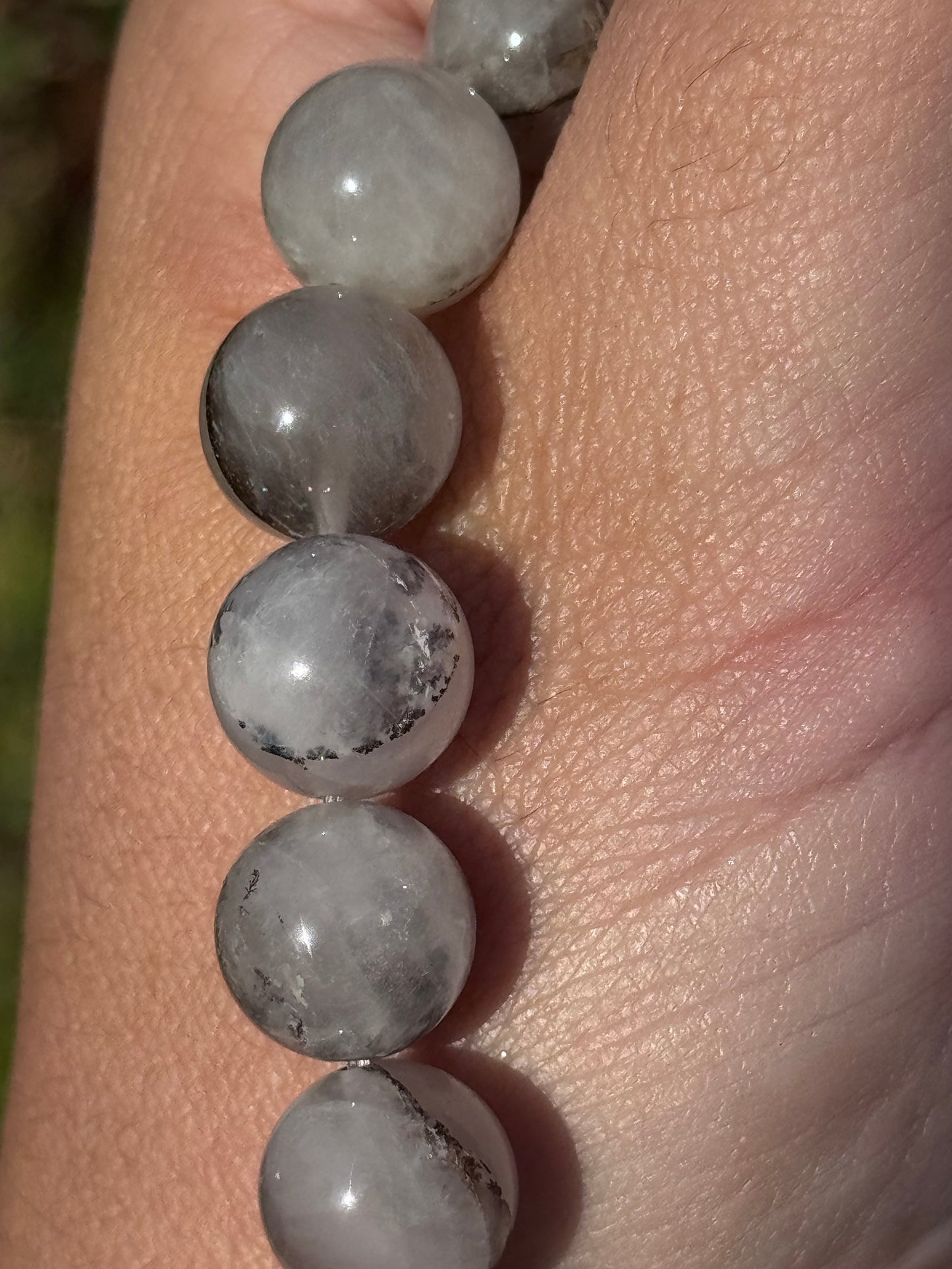 Dendritic in quartz bracelet