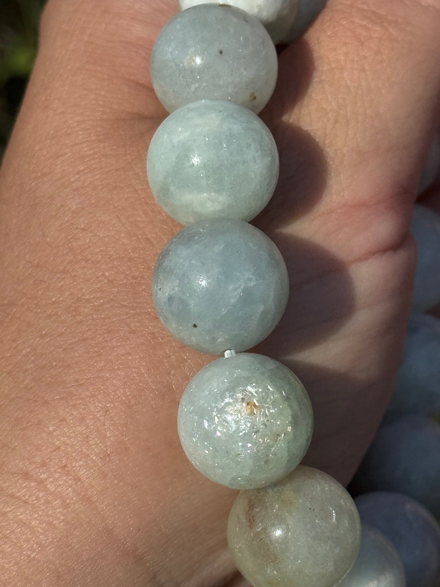 Aquamarine bracelet
