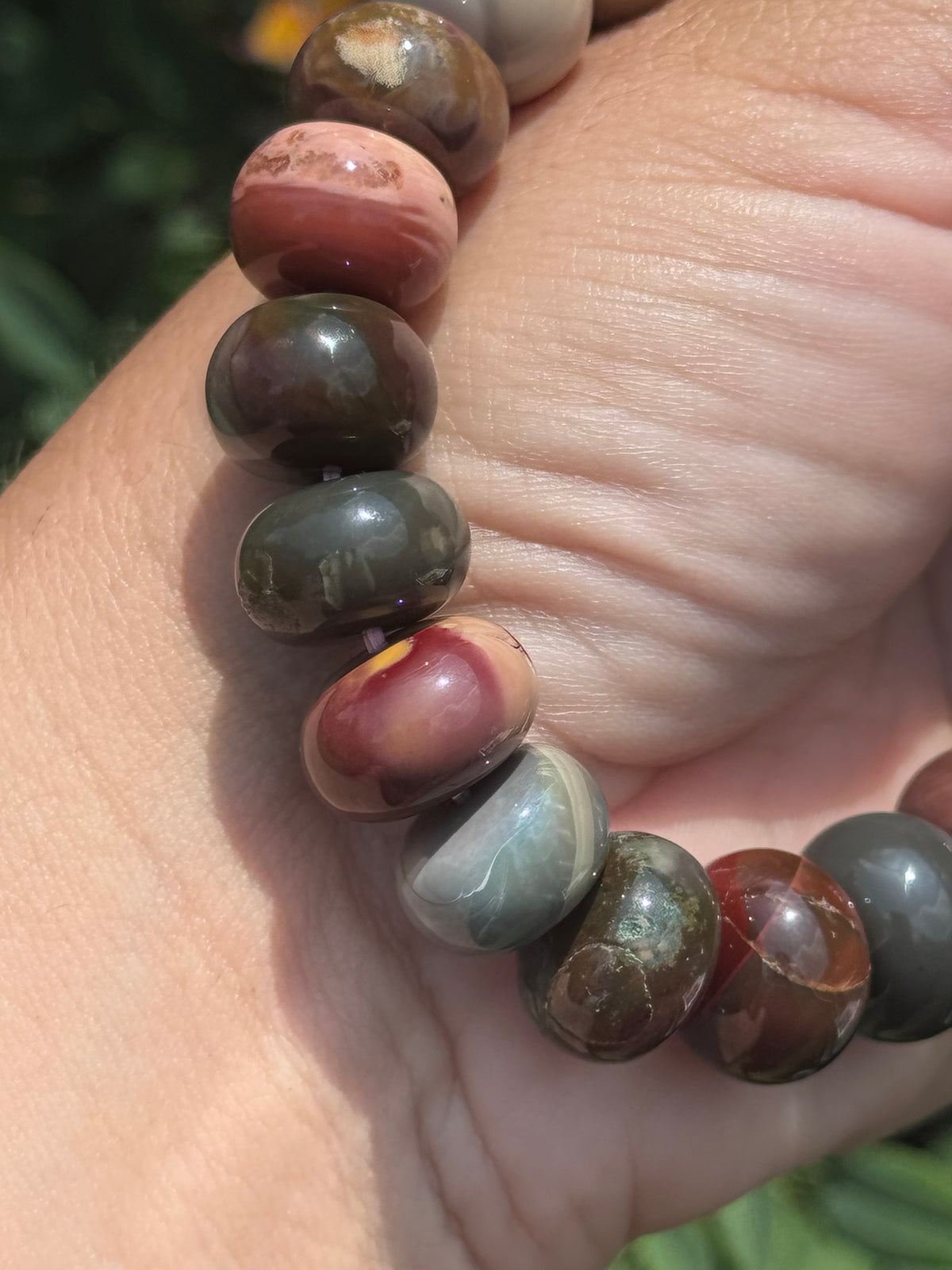 Alashan Agate bracelet