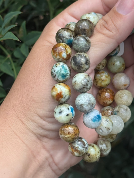 Green sodalite bracelet
