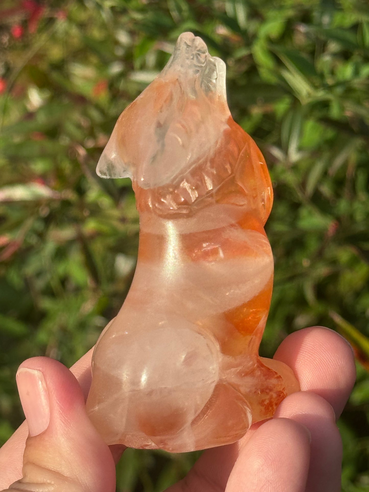 Fire Quartz Wolf