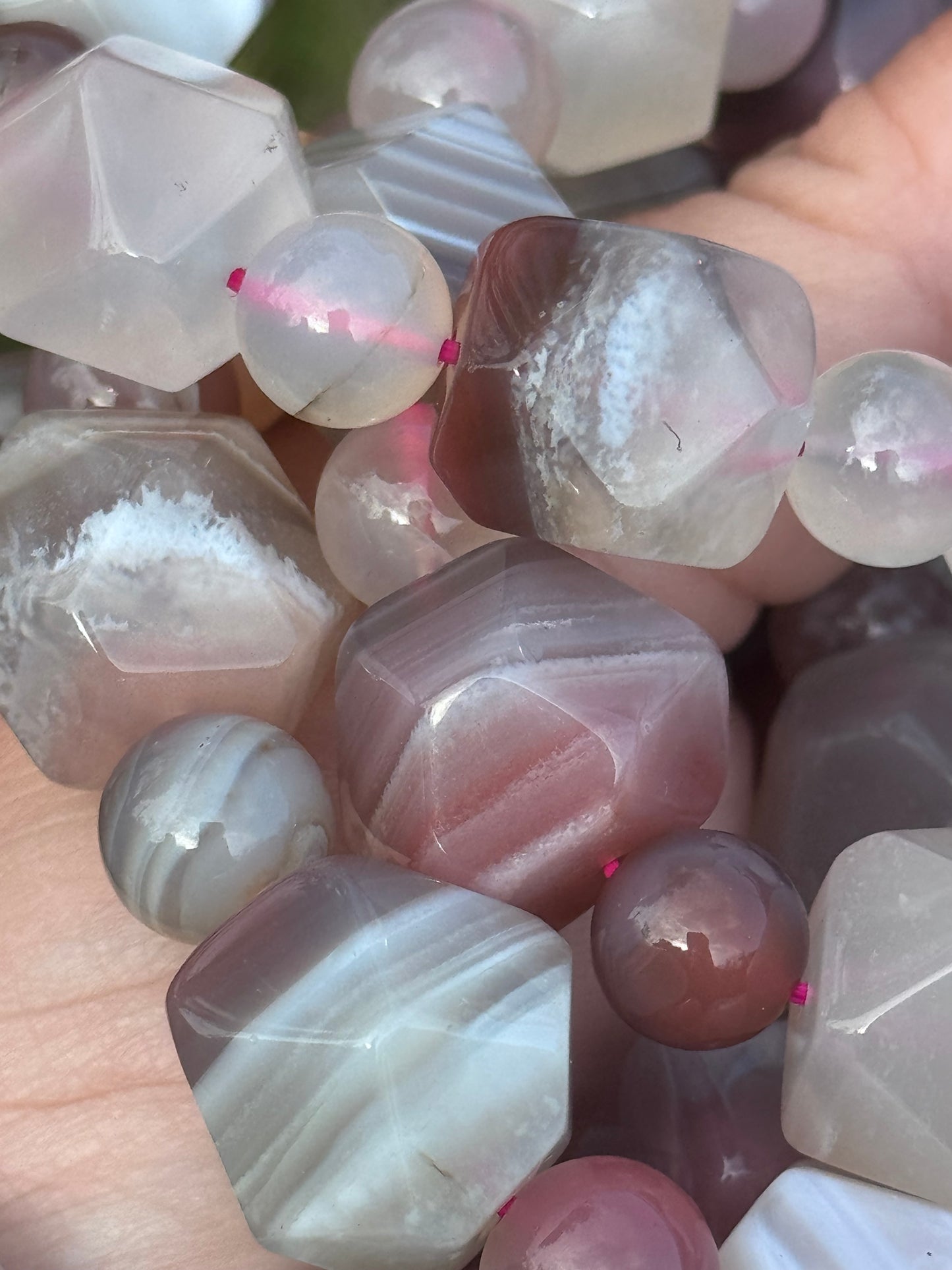 Chunky Botswana agate bracelet