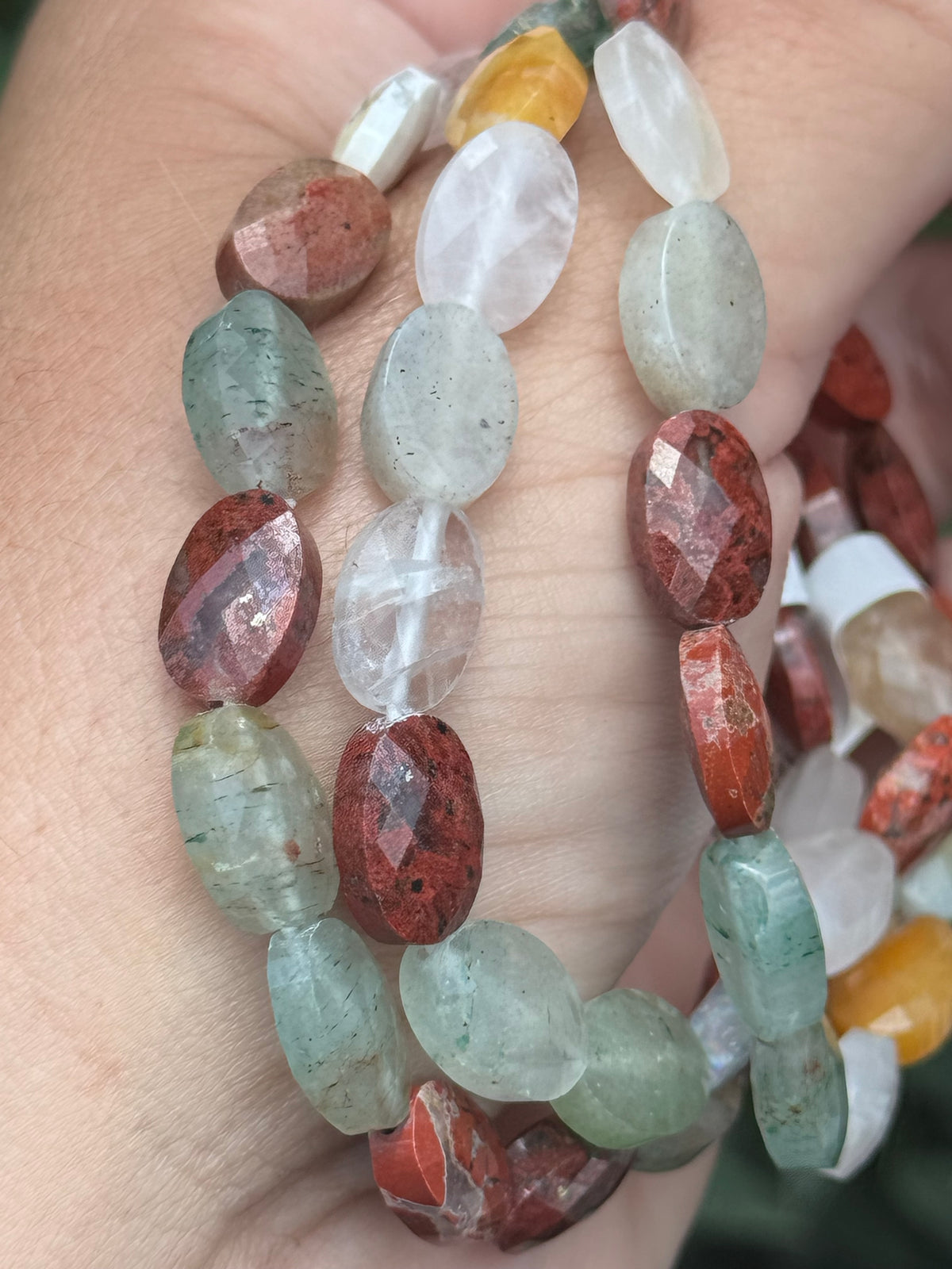 Mix faceted bracelet