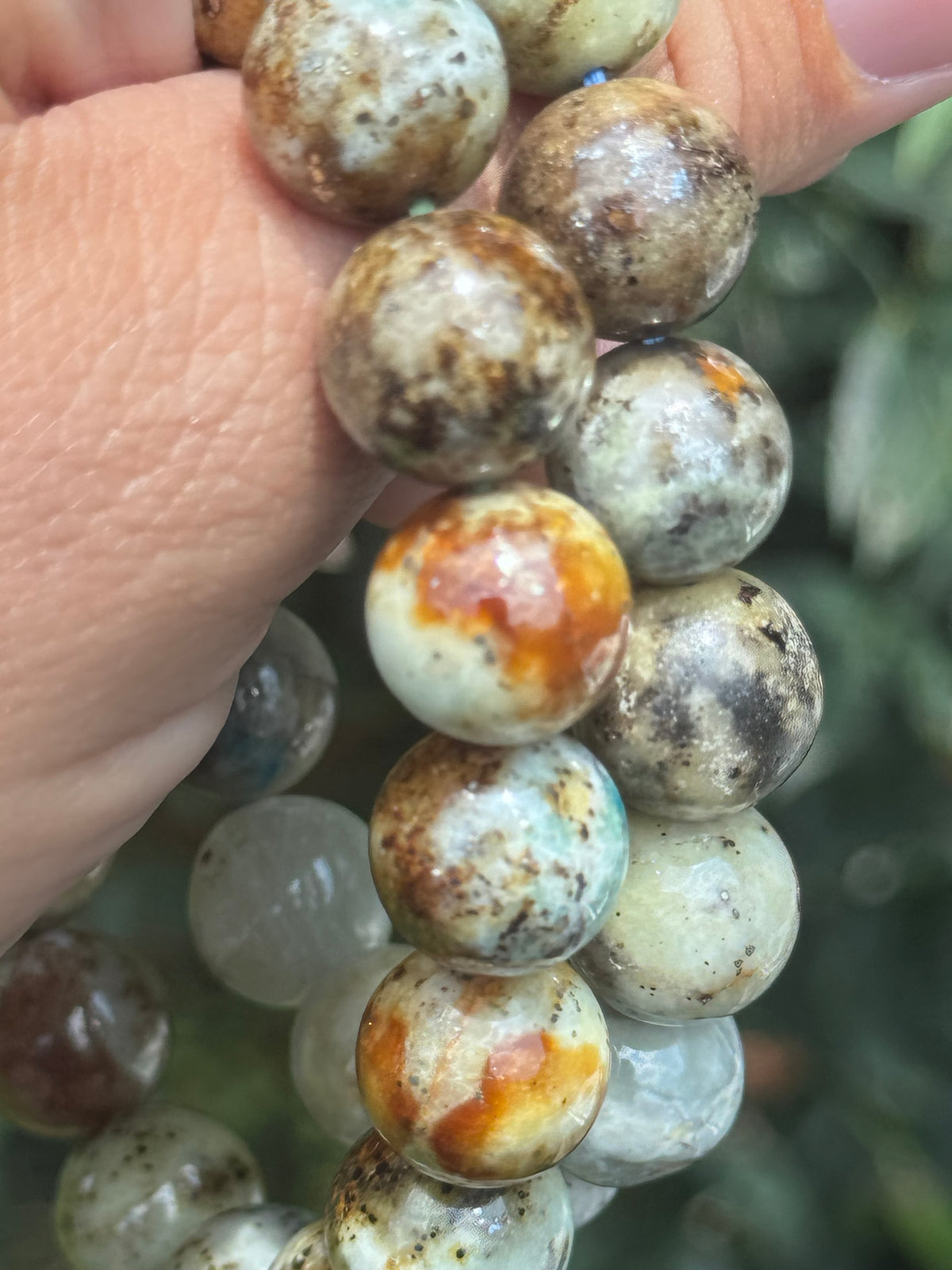 Green sodalite bracelet