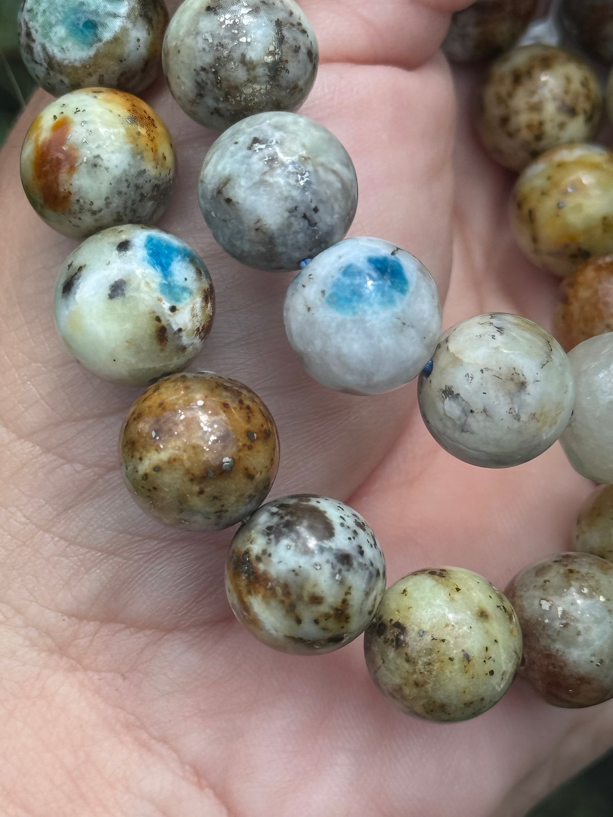 Green sodalite bracelet
