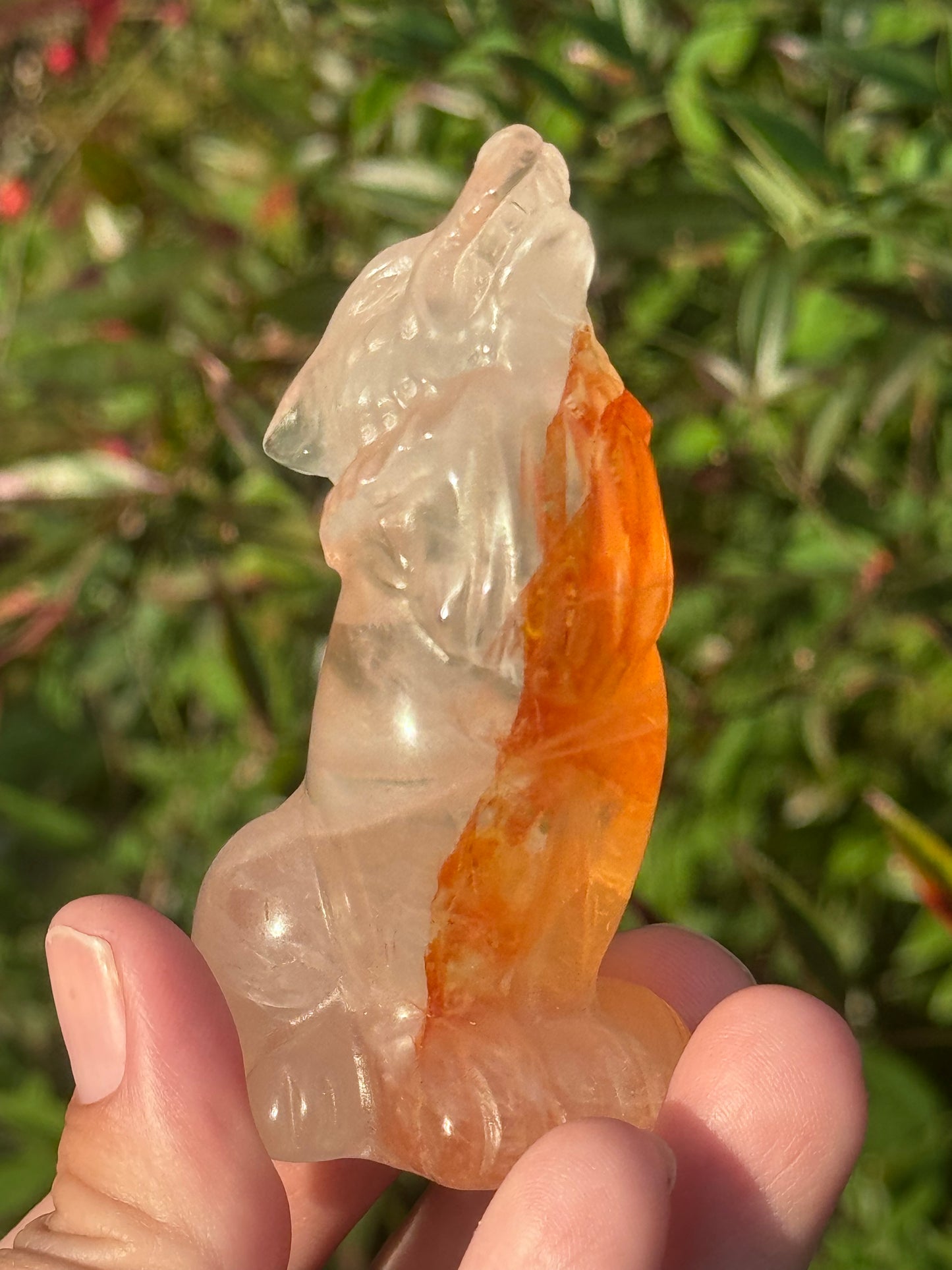 Fire Quartz Wolf