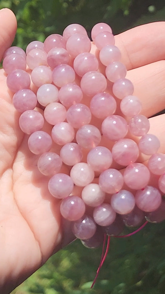 Madagascar Purple Rose Quartz Bracelet