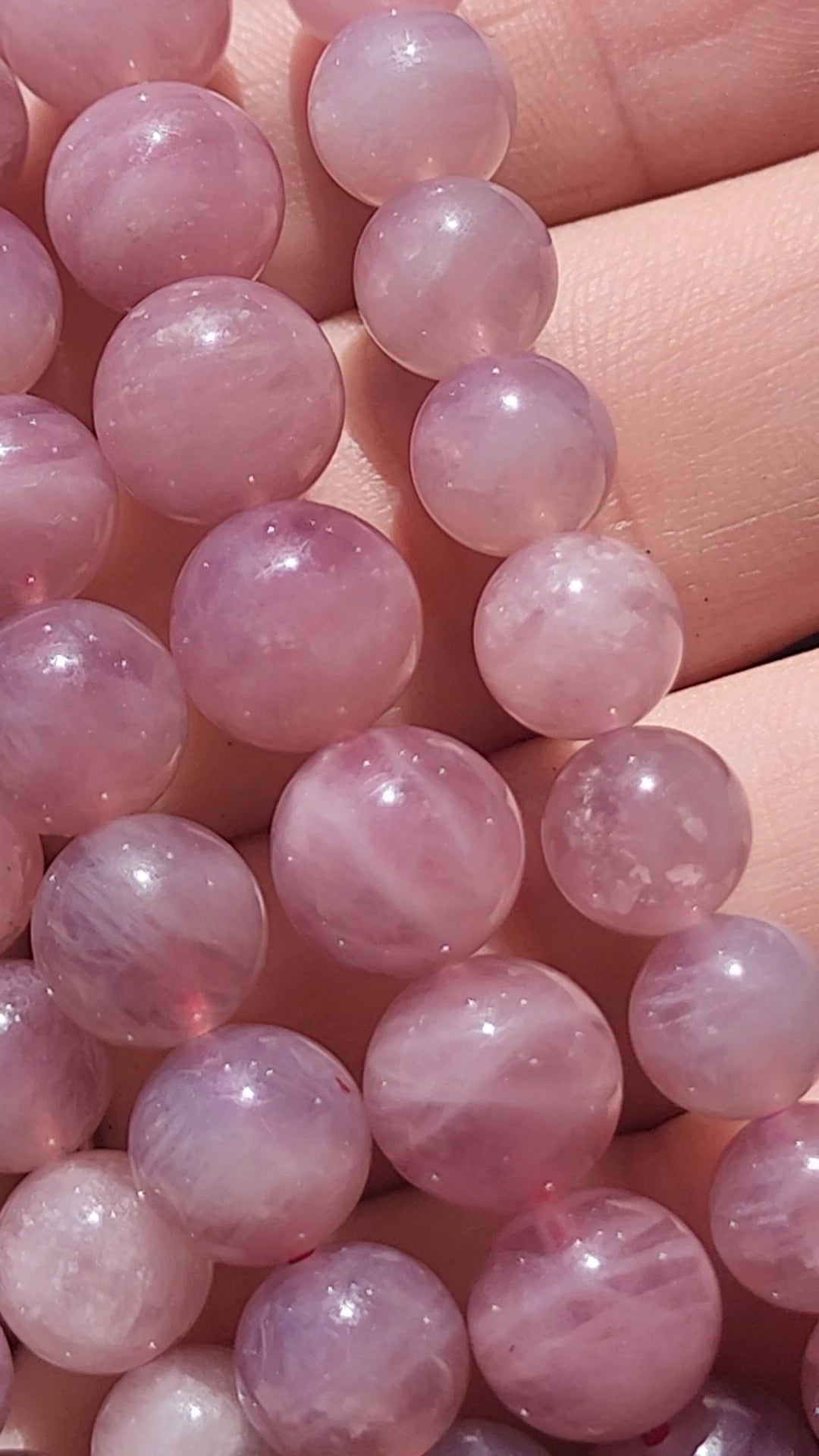 Madagascar Purple Rose Quartz Bracelet