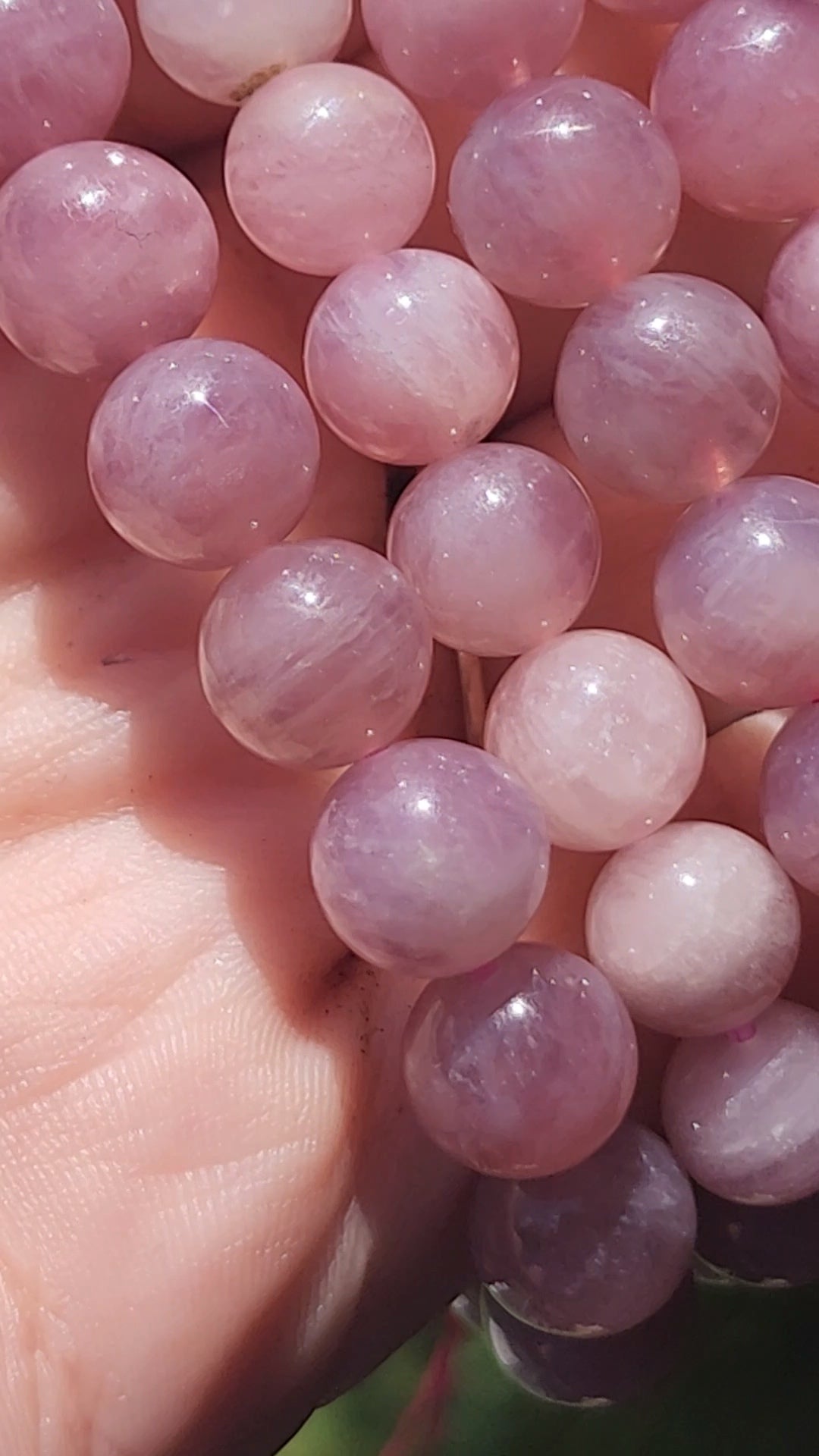 Madagascar Purple Rose Quartz Bracelet