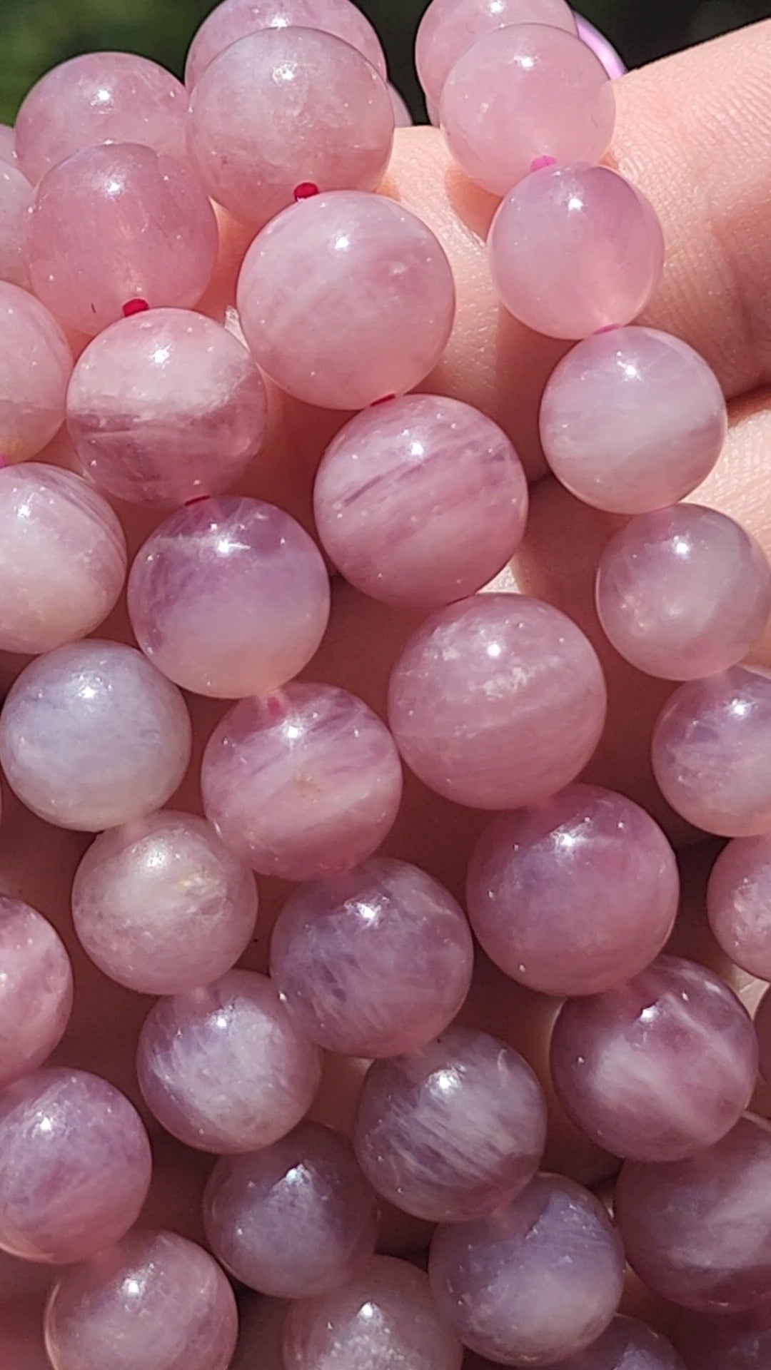 Madagascar Purple Rose Quartz Bracelet