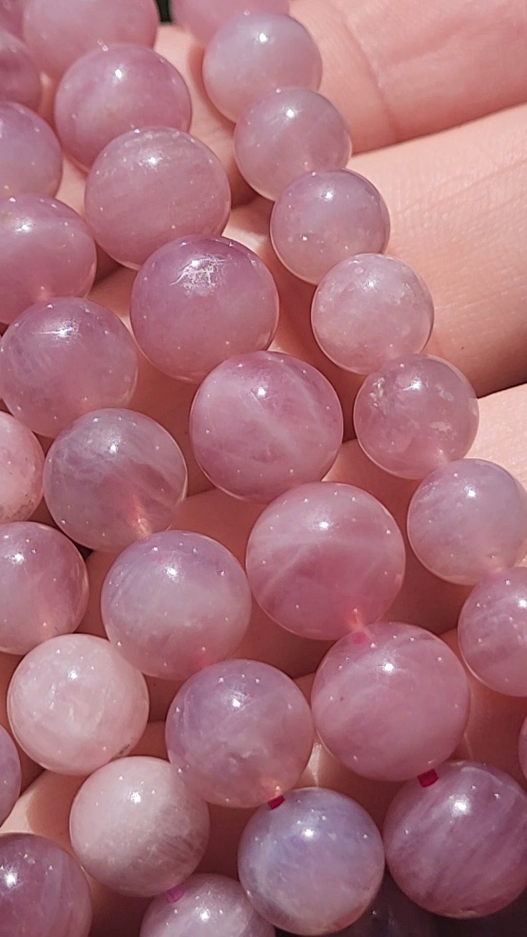 Madagascar Purple Rose Quartz Bracelet