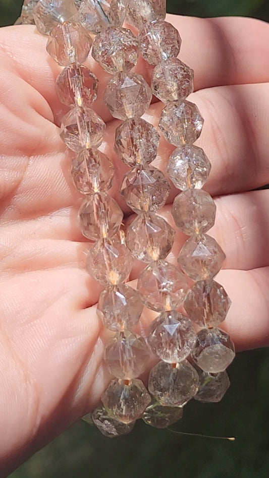 Faceted Smoky Quartz Bracelet