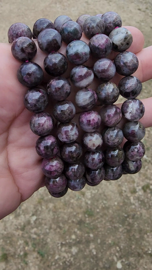 Plum Tourmaline Bracelet