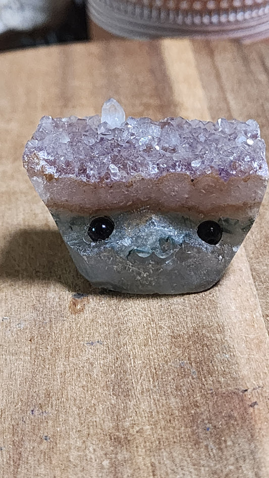 Amethyst rock buddy