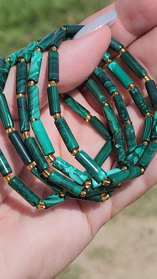 Malachite bracelet