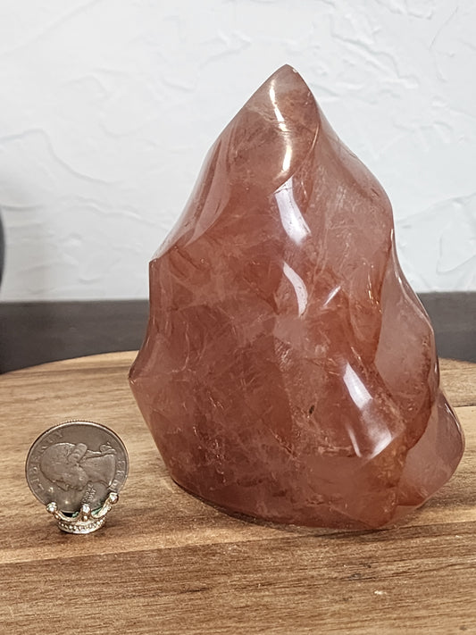 Fire quartz flame