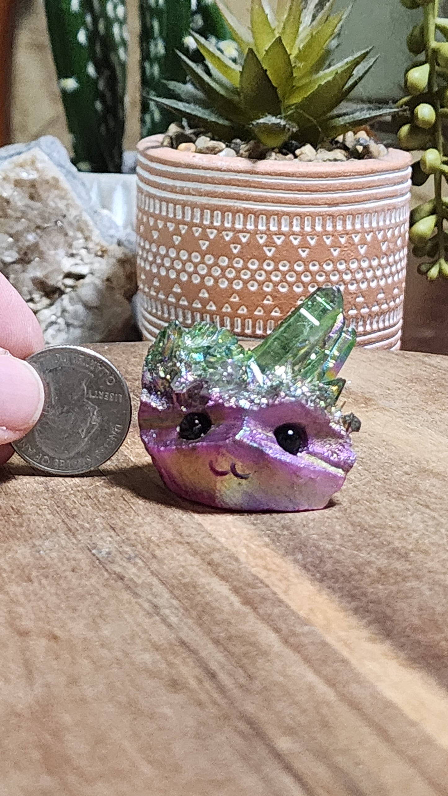Aura quartz rock buddy